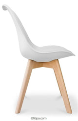 Silla de espera Toum blanca ofitipo 2