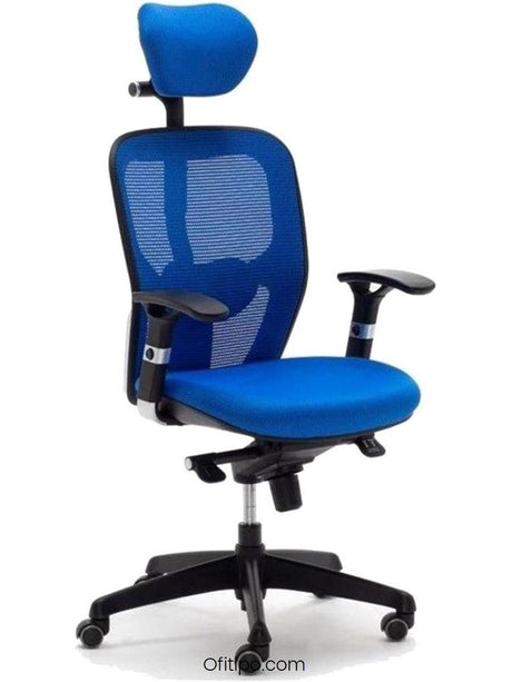 Silla de trabajo Tonof azul ofitipo 1