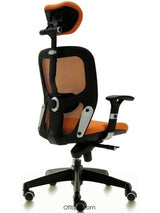 Silla de trabajo Tonof naranja ofitipo 2