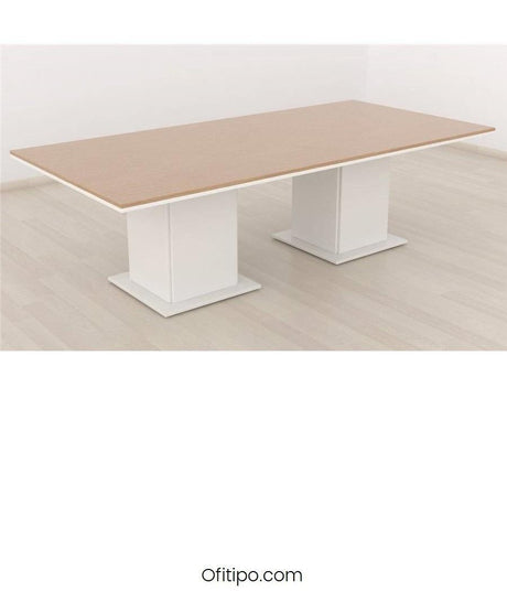 Mesa de reunión Eslem rectangular ofitipo 2